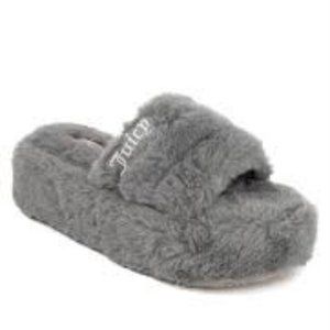 Juicy Couture Fur Slides